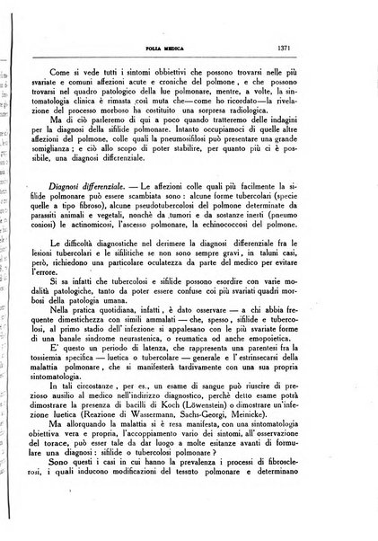 Folia medica periodico trimensile di patologia e clinica medica