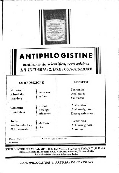 Folia medica periodico trimensile di patologia e clinica medica