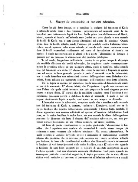 Folia medica periodico trimensile di patologia e clinica medica