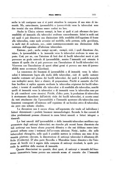 Folia medica periodico trimensile di patologia e clinica medica