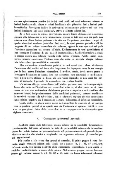 Folia medica periodico trimensile di patologia e clinica medica