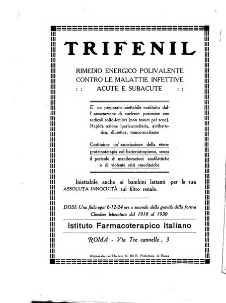 Folia medica periodico trimensile di patologia e clinica medica