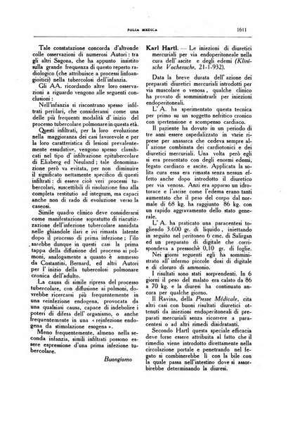 Folia medica periodico trimensile di patologia e clinica medica