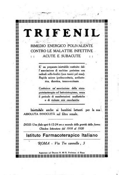 Folia medica periodico trimensile di patologia e clinica medica