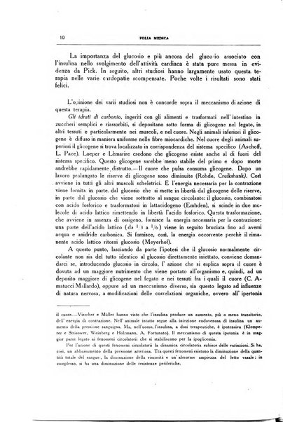 Folia medica periodico trimensile di patologia e clinica medica