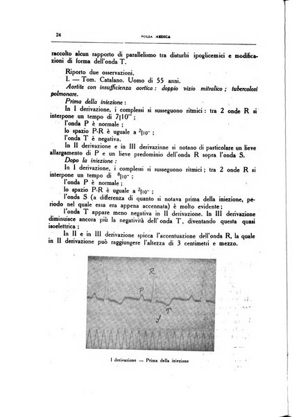 Folia medica periodico trimensile di patologia e clinica medica