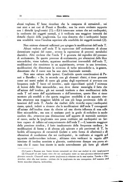 Folia medica periodico trimensile di patologia e clinica medica