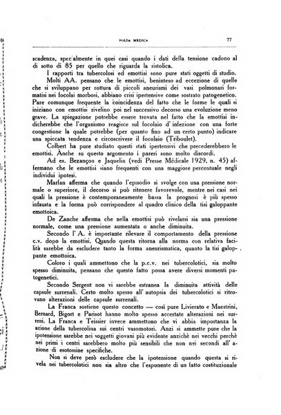 Folia medica periodico trimensile di patologia e clinica medica