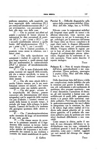 Folia medica periodico trimensile di patologia e clinica medica