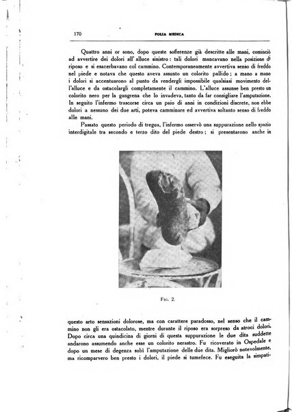 Folia medica periodico trimensile di patologia e clinica medica