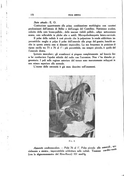 Folia medica periodico trimensile di patologia e clinica medica