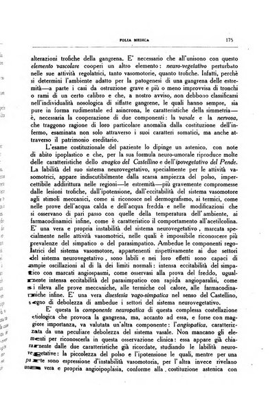 Folia medica periodico trimensile di patologia e clinica medica