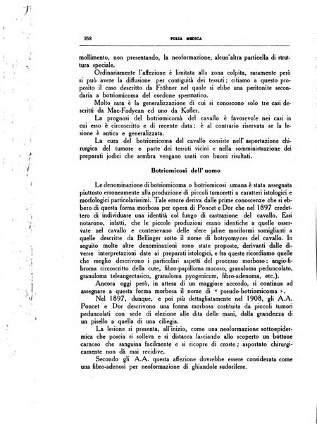 Folia medica periodico trimensile di patologia e clinica medica