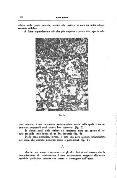 Folia medica periodico trimensile di patologia e clinica medica