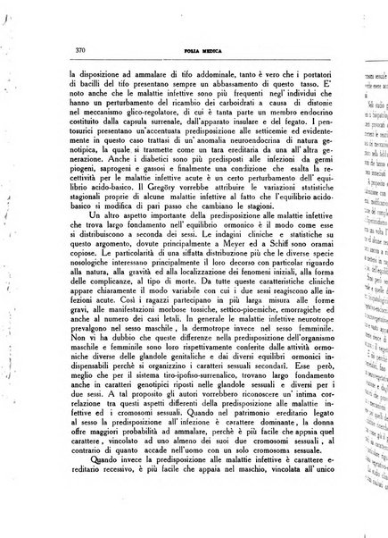 Folia medica periodico trimensile di patologia e clinica medica