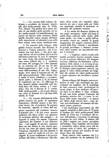 Folia medica periodico trimensile di patologia e clinica medica