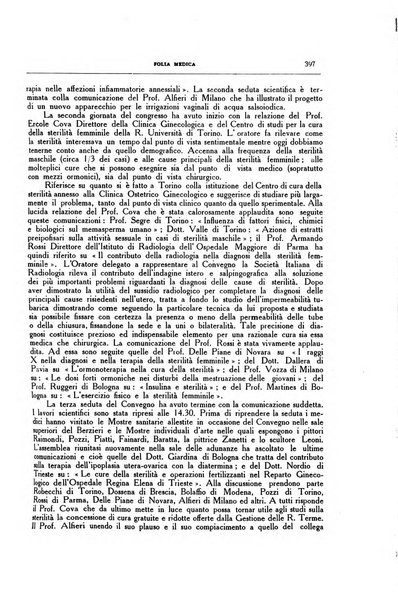 Folia medica periodico trimensile di patologia e clinica medica