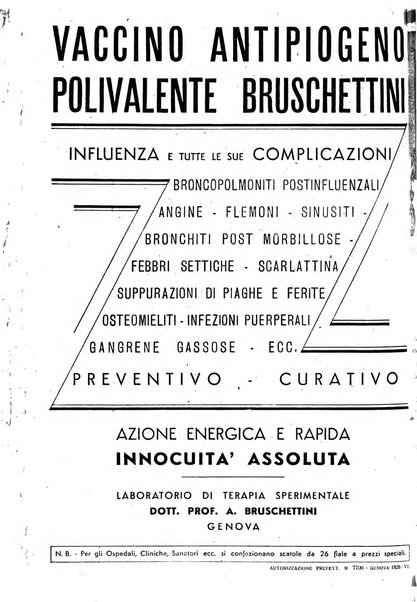 Folia medica periodico trimensile di patologia e clinica medica