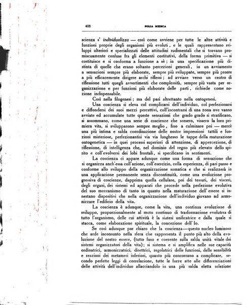 Folia medica periodico trimensile di patologia e clinica medica