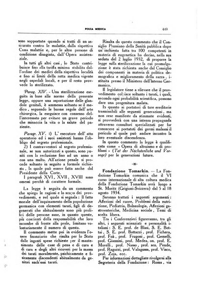 Folia medica periodico trimensile di patologia e clinica medica