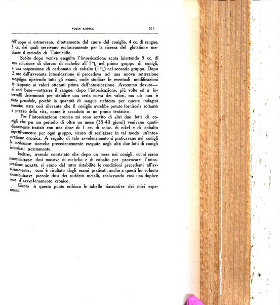 Folia medica periodico trimensile di patologia e clinica medica