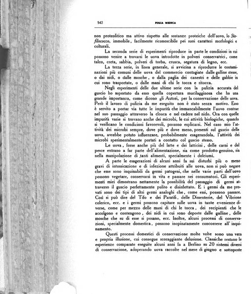 Folia medica periodico trimensile di patologia e clinica medica