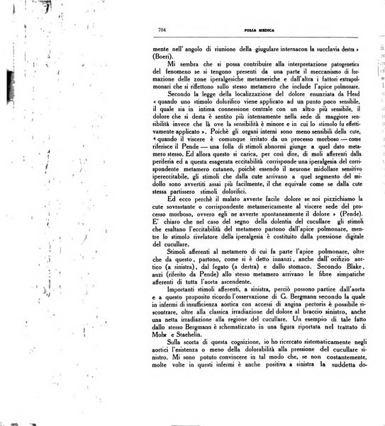 Folia medica periodico trimensile di patologia e clinica medica