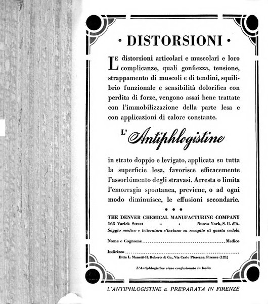 Folia medica periodico trimensile di patologia e clinica medica