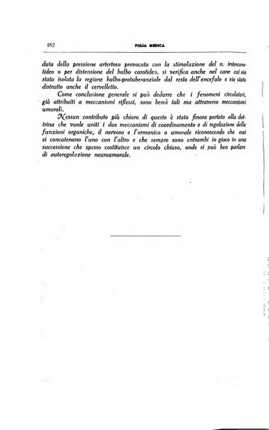 Folia medica periodico trimensile di patologia e clinica medica