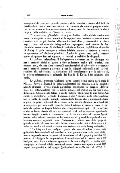 Folia medica periodico trimensile di patologia e clinica medica