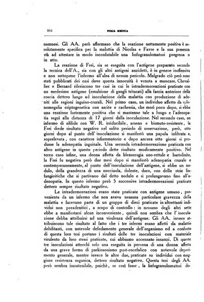 Folia medica periodico trimensile di patologia e clinica medica