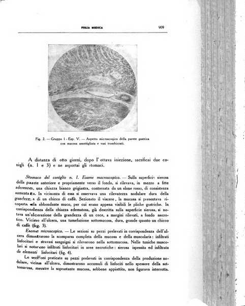 Folia medica periodico trimensile di patologia e clinica medica