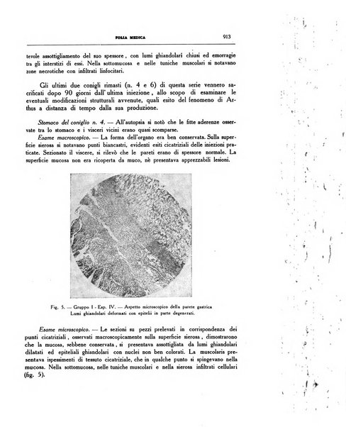 Folia medica periodico trimensile di patologia e clinica medica