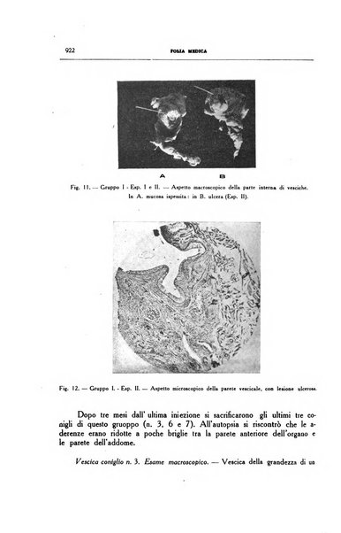 Folia medica periodico trimensile di patologia e clinica medica