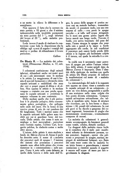 Folia medica periodico trimensile di patologia e clinica medica