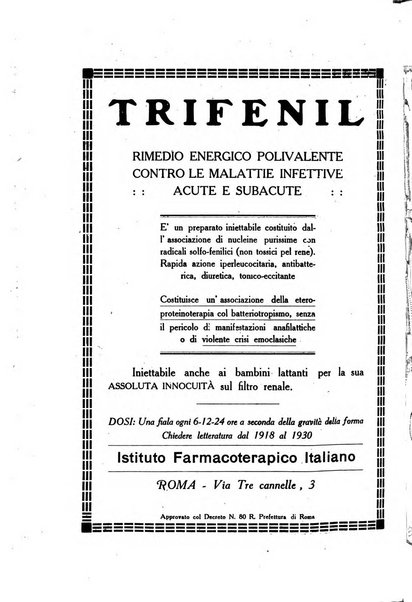 Folia medica periodico trimensile di patologia e clinica medica