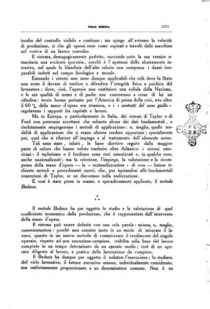 Folia medica periodico trimensile di patologia e clinica medica