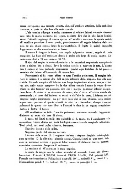 Folia medica periodico trimensile di patologia e clinica medica