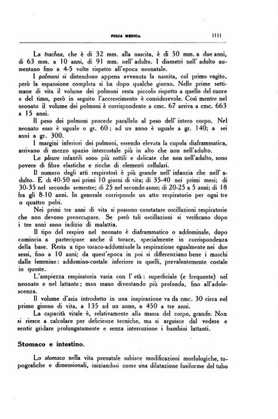 Folia medica periodico trimensile di patologia e clinica medica