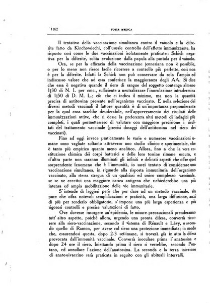 Folia medica periodico trimensile di patologia e clinica medica