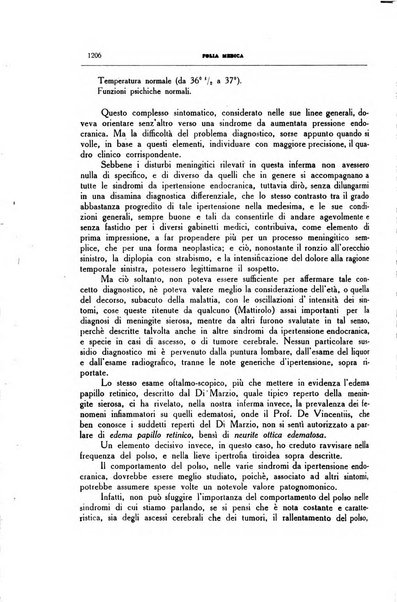 Folia medica periodico trimensile di patologia e clinica medica