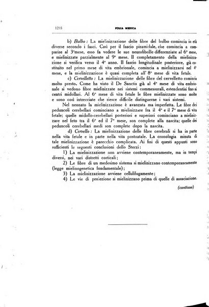 Folia medica periodico trimensile di patologia e clinica medica