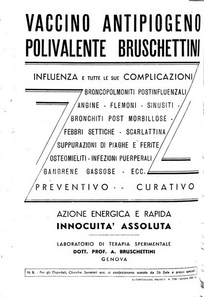 Folia medica periodico trimensile di patologia e clinica medica