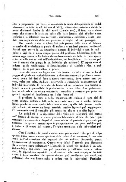 Folia medica periodico trimensile di patologia e clinica medica