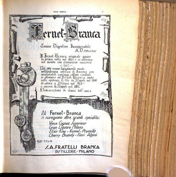 Folia medica periodico trimensile di patologia e clinica medica