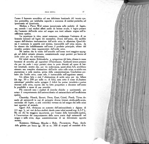 Folia medica periodico trimensile di patologia e clinica medica