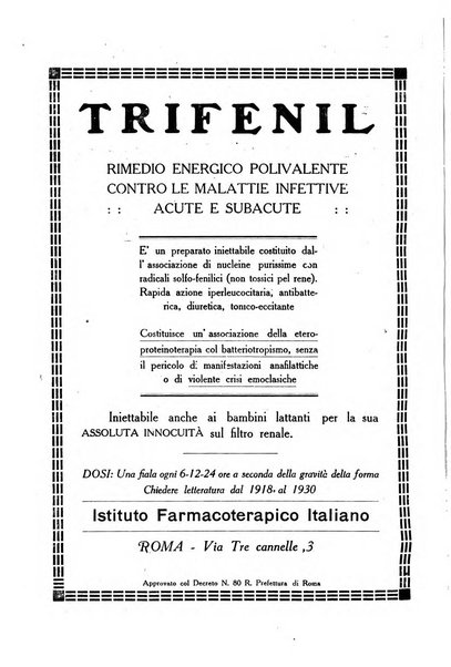 Folia medica periodico trimensile di patologia e clinica medica