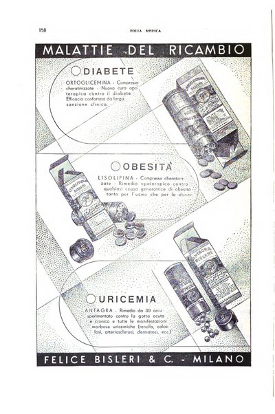 Folia medica periodico trimensile di patologia e clinica medica