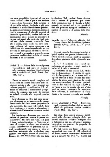 Folia medica periodico trimensile di patologia e clinica medica