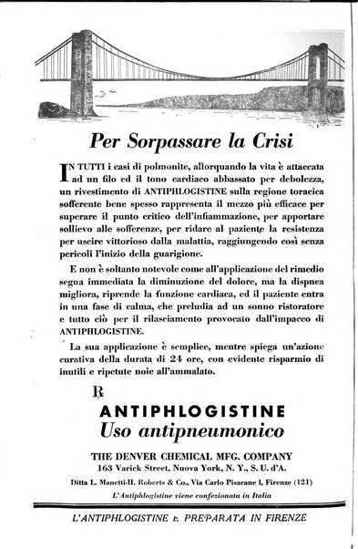 Folia medica periodico trimensile di patologia e clinica medica